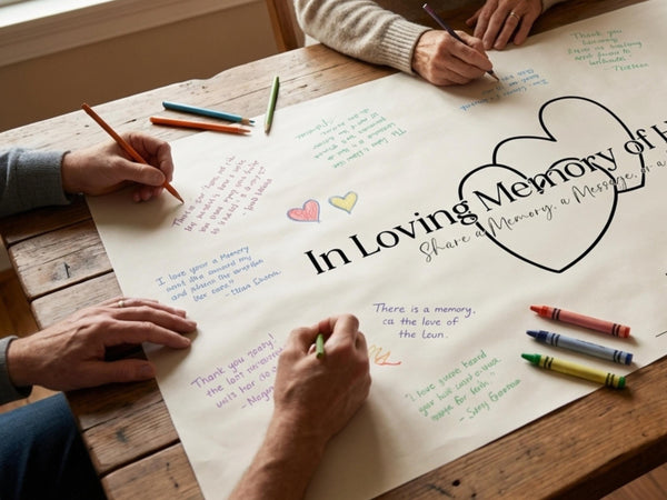 In Loving Memory Coloring Banner