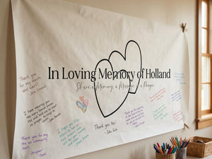 In Loving Memory Coloring Banner
