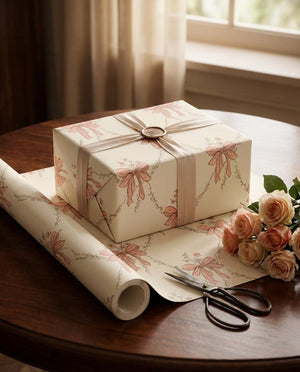 Floral Trellis Wrapping Paper