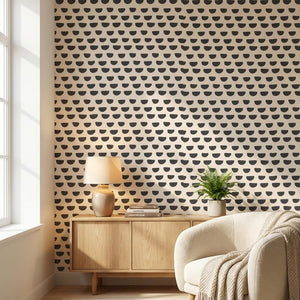 Neutral Geometric Peel Stick Wallpaper