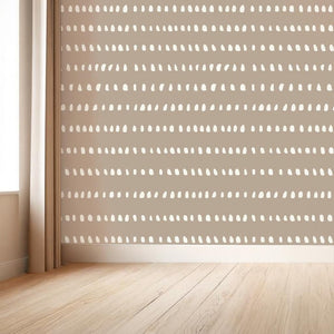 Coffee Cream Adhesive Wallpaper