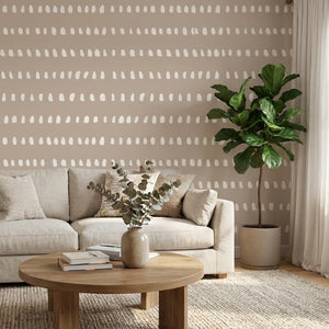 Coffee Cream Adhesive Wallpaper