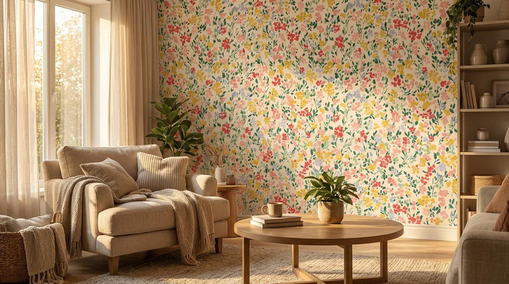 Watercolor Floral Wallpaper
