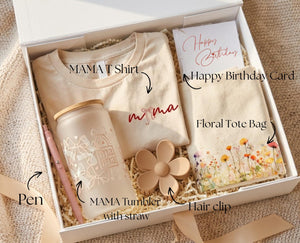 Set of 6 MAMA Gift Box Mom Birthday Gift Set