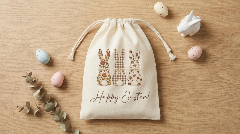 Easter Party Favor Bag Drawstring Bag