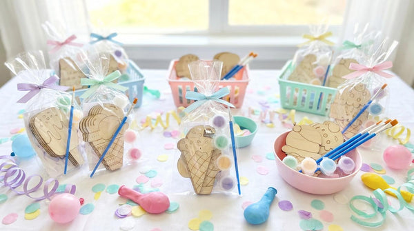 DIY Ice Cream Paint Kit Party Favor