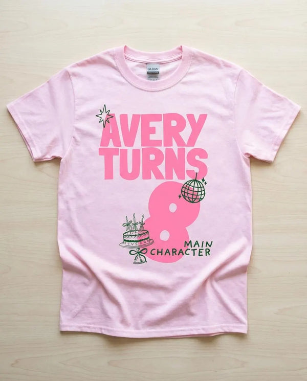 Custom Birthday Disco Shirt