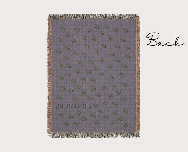 Custom Football Blanket Woven