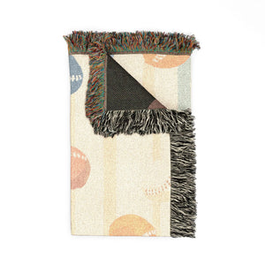 Vintage Baseball Blanket Woven Throw