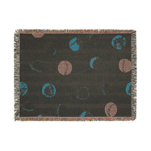 Vintage Baseball Blanket Woven Throw