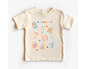 Custom Birthday Heart Top