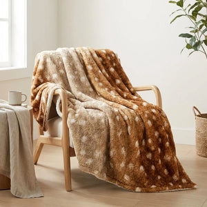 Woven Deer Skin Print