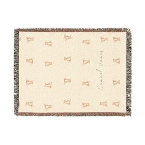Custom Teddy Bear Woven Blanket