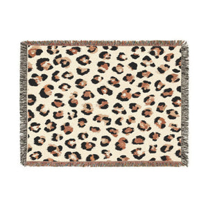 Cheetah Print Sherpa Blanket Leopard