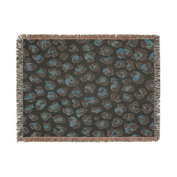 Cheetah Print Sherpa Blanket Leopard