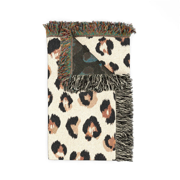 Cheetah Print Sherpa Blanket Leopard