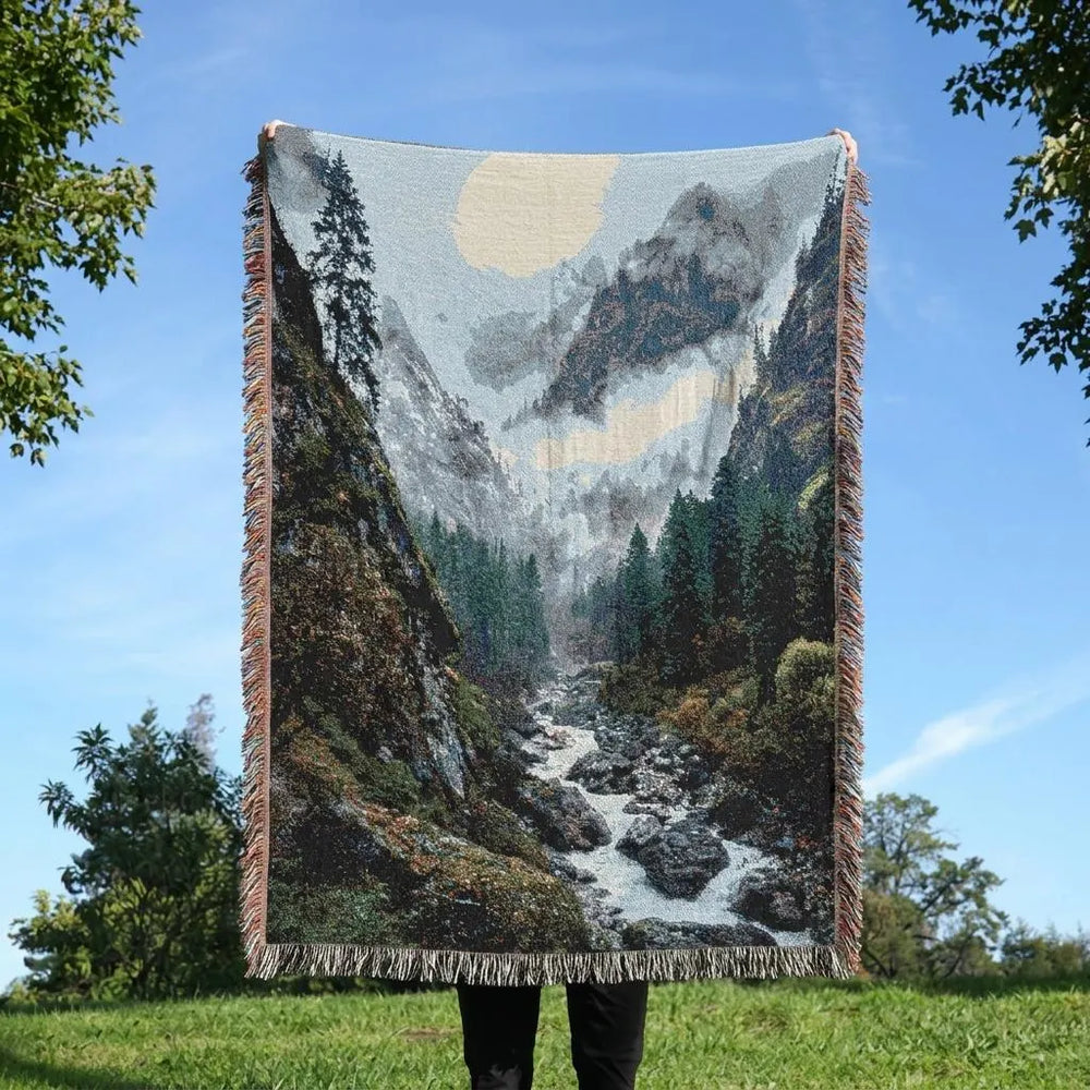 Washington State Woven Blanket PNW