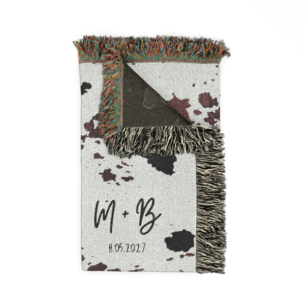 Personalized Woven Blanket Custom