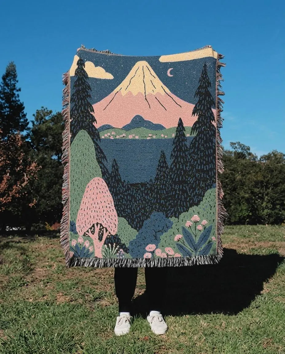 Washington State Woven Blanket PNW