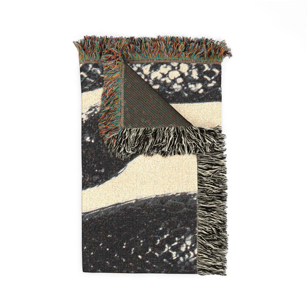 Snake Woven Blanket Snake Lover Throw