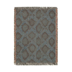 Snakeskin Woven Blanket