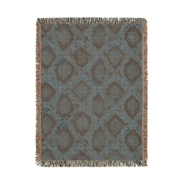 Snakeskin Woven Blanket
