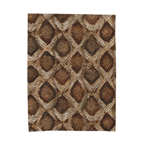Snakeskin Woven Blanket