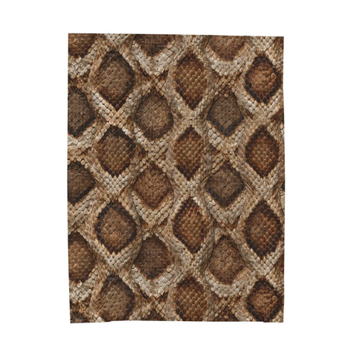 Snakeskin Woven Blanket