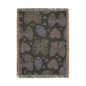 Emerald Blue Seattle Football Woven Blanket