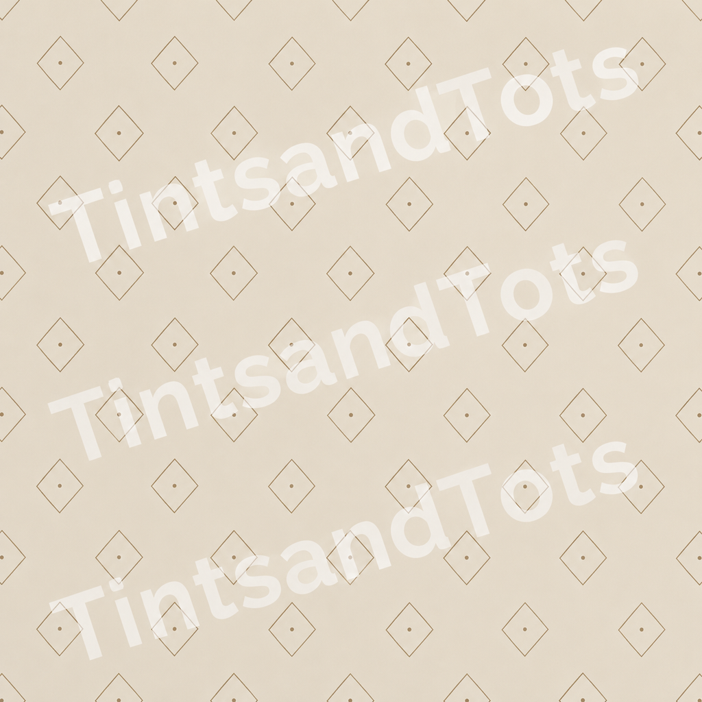 Sand Hand-Drawn Diamonds Wallpaper — zoomed-in design preview with translucent TintsandTots watermark