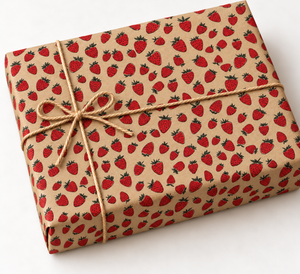 Approved kraft gift wrap mockup 15