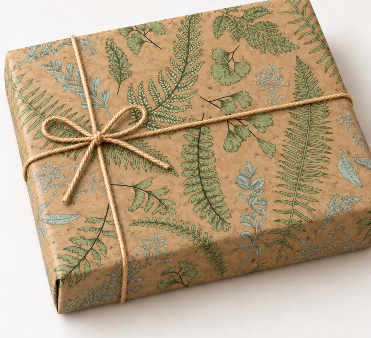 Approved kraft gift wrap mockup 20