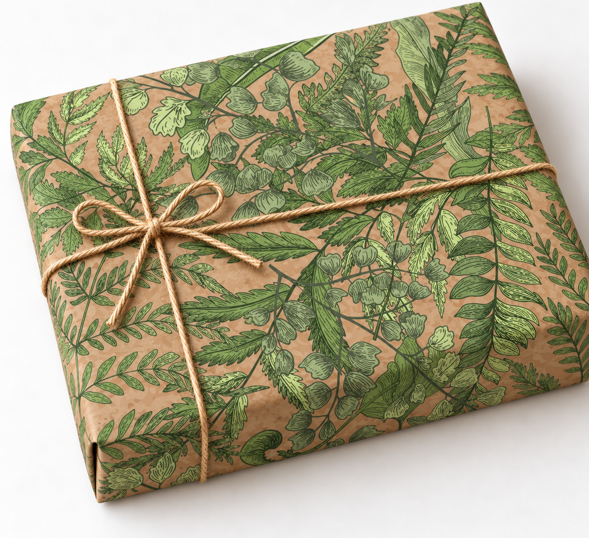 Approved kraft gift wrap mockup 23