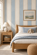 Stripe wallpaper lifestyle room mockup
